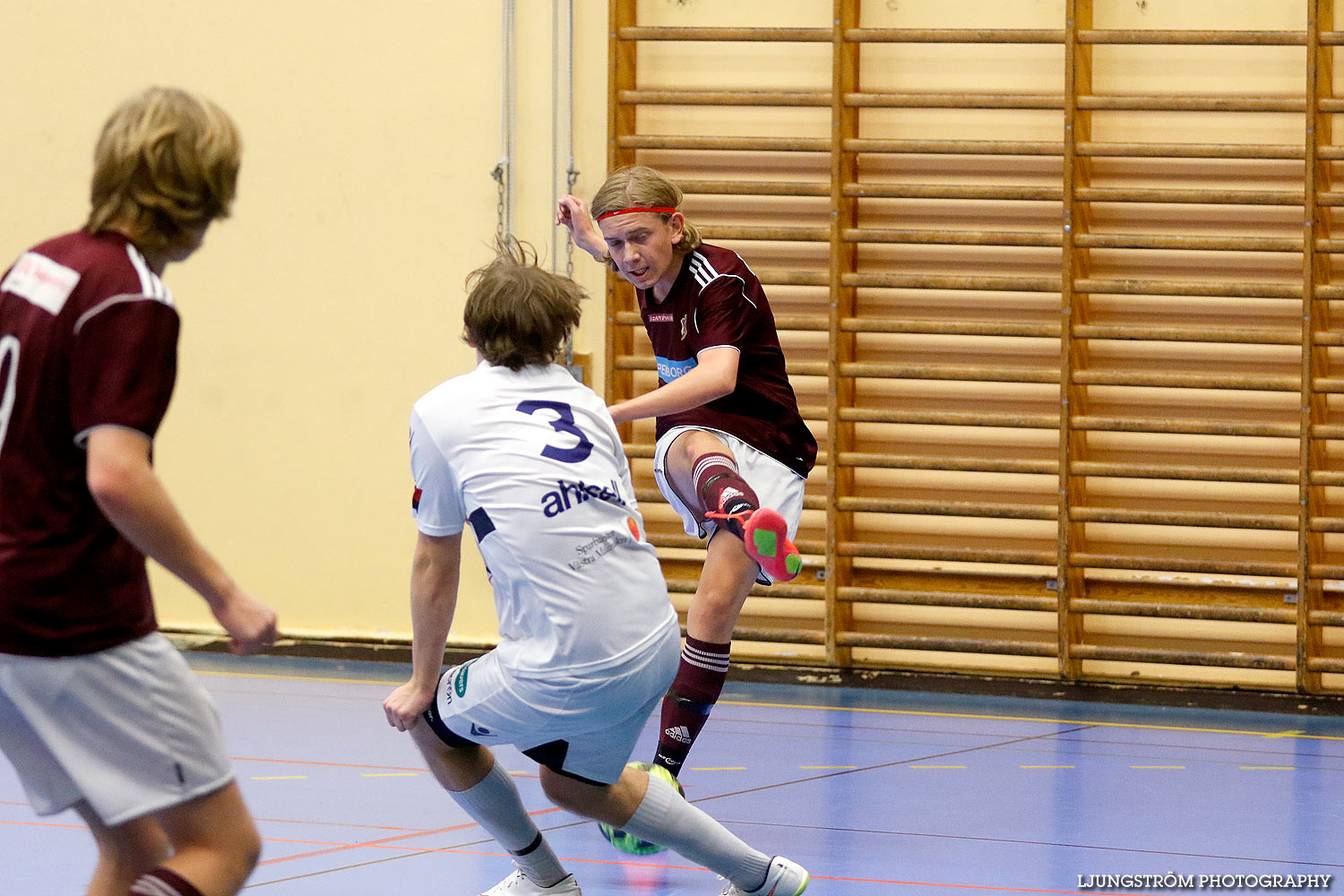 Skövde Futsalcup Herrjuniorer B-FINAL Näsets SK Vit-MD FF Köping,herr,Arena Skövde,Skövde,Sverige,Skövde Futsalcup 2015,Futsal,2015,126033