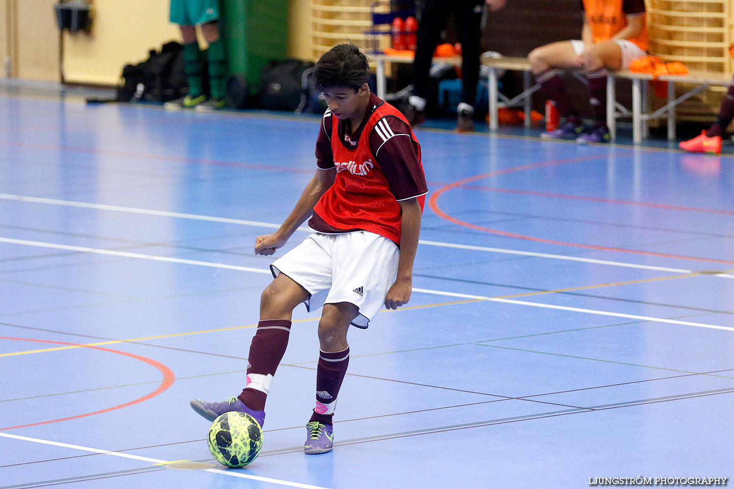 Skövde Futsalcup Herrjuniorer B-FINAL Näsets SK Vit-MD FF Köping,herr,Arena Skövde,Skövde,Sverige,Skövde Futsalcup 2015,Futsal,2015,126036