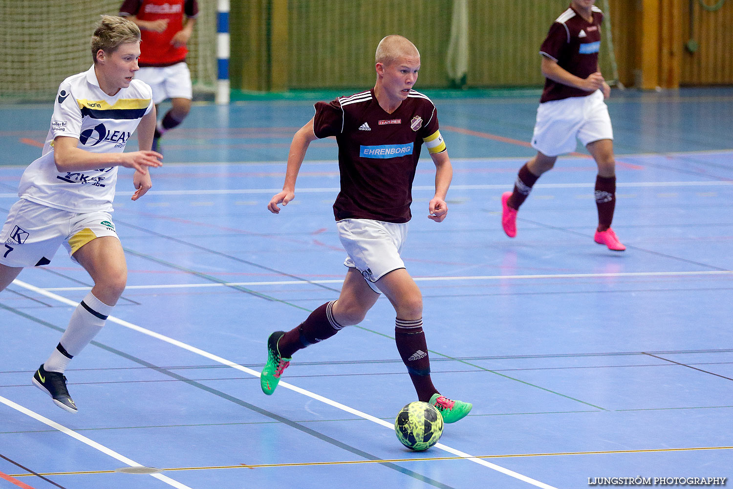 Skövde Futsalcup Herrjuniorer B-FINAL Näsets SK Vit-MD FF Köping,herr,Arena Skövde,Skövde,Sverige,Skövde Futsalcup 2015,Futsal,2015,126040