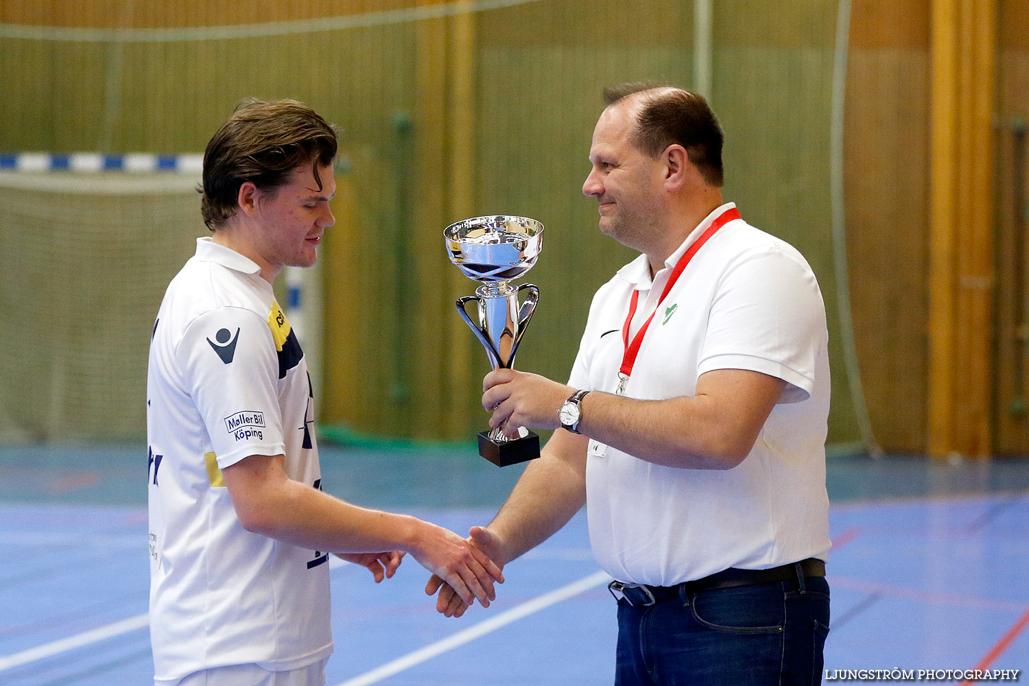 Skövde Futsalcup Herrjuniorer B-FINAL Näsets SK Vit-MD FF Köping,herr,Arena Skövde,Skövde,Sverige,Skövde Futsalcup 2015,Futsal,2015,126050