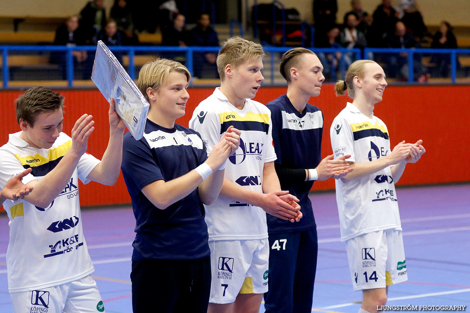 Skövde Futsalcup Herrjuniorer B-FINAL Näsets SK Vit-MD FF Köping,herr,Arena Skövde,Skövde,Sverige,Skövde Futsalcup 2015,Futsal,2015,126051