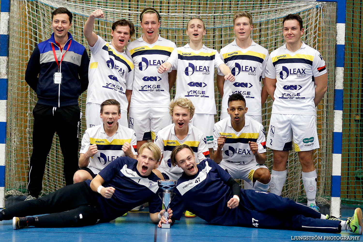 Skövde Futsalcup Herrjuniorer B-FINAL Näsets SK Vit-MD FF Köping,herr,Arena Skövde,Skövde,Sverige,Skövde Futsalcup 2015,Futsal,2015,126053