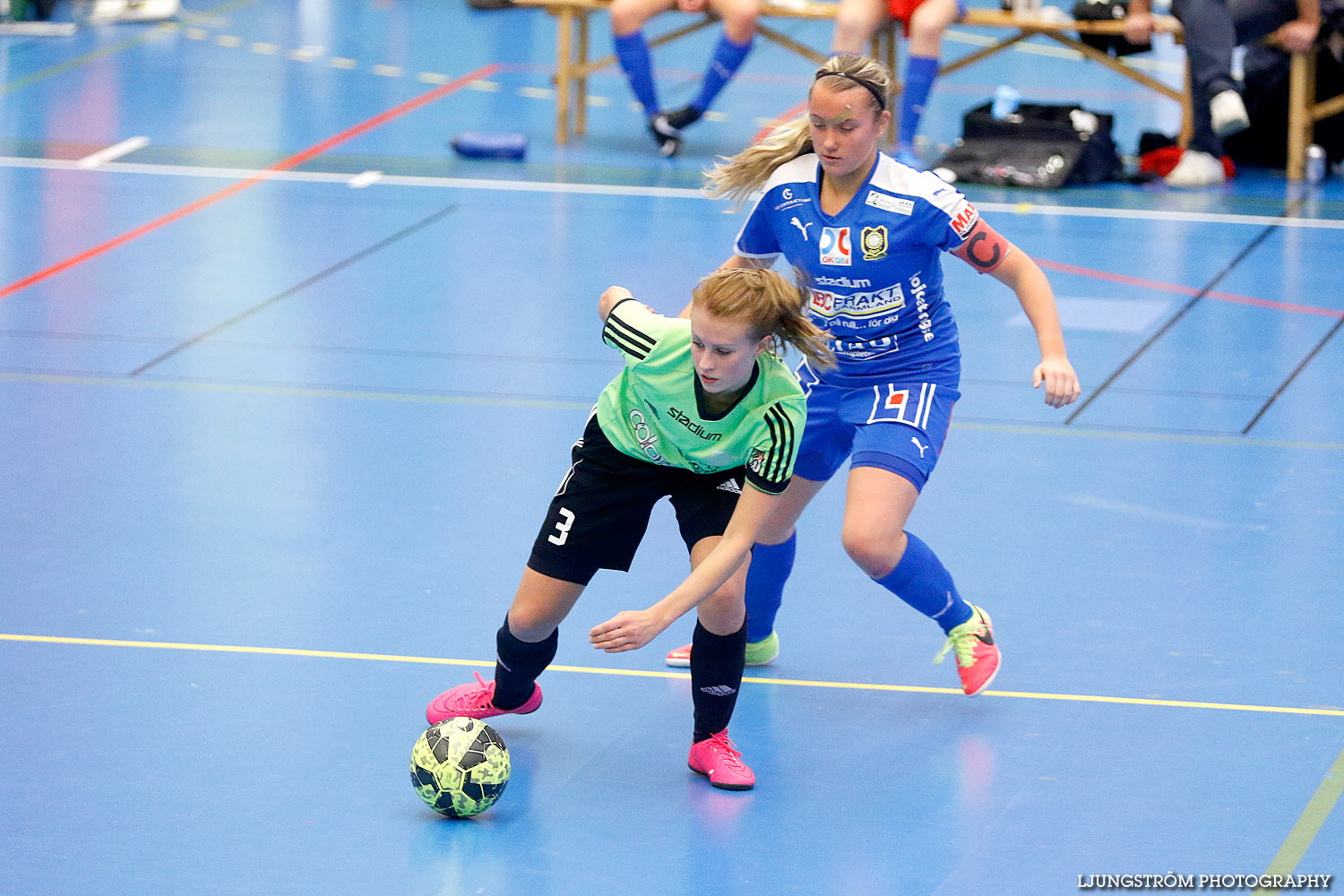 Skövde Futsalcup Damer A-FINAL QBIK-Hörnebo SK,dam,Arena Skövde,Skövde,Sverige,Skövde Futsalcup 2015,Futsal,2015,126062