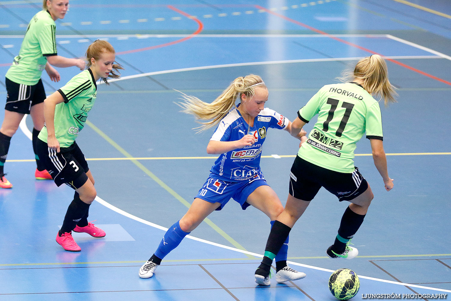 Skövde Futsalcup Damer A-FINAL QBIK-Hörnebo SK,dam,Arena Skövde,Skövde,Sverige,Skövde Futsalcup 2015,Futsal,2015,126072