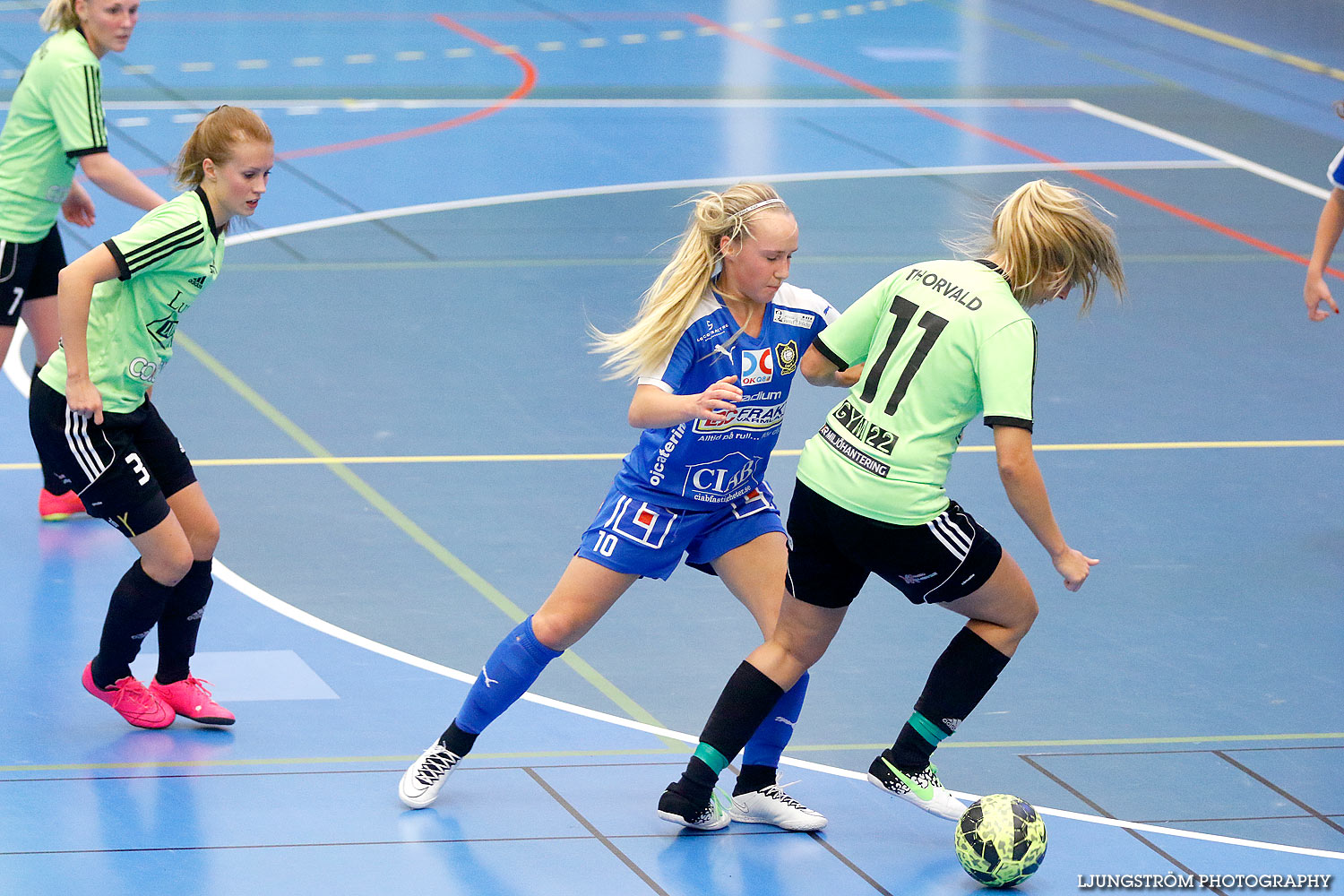Skövde Futsalcup Damer A-FINAL QBIK-Hörnebo SK,dam,Arena Skövde,Skövde,Sverige,Skövde Futsalcup 2015,Futsal,2015,126073