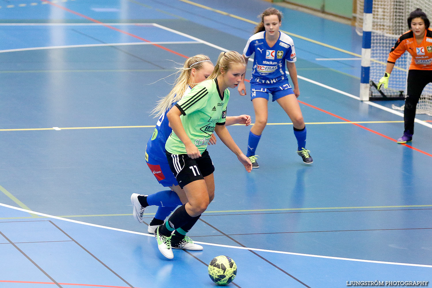 Skövde Futsalcup Damer A-FINAL QBIK-Hörnebo SK,dam,Arena Skövde,Skövde,Sverige,Skövde Futsalcup 2015,Futsal,2015,126075