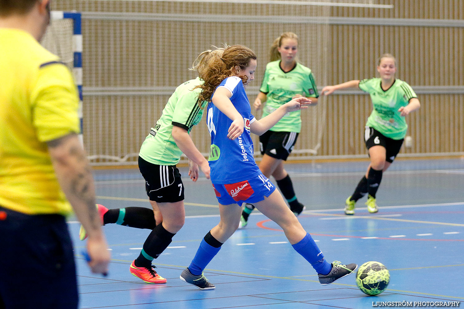 Skövde Futsalcup Damer A-FINAL QBIK-Hörnebo SK,dam,Arena Skövde,Skövde,Sverige,Skövde Futsalcup 2015,Futsal,2015,126138