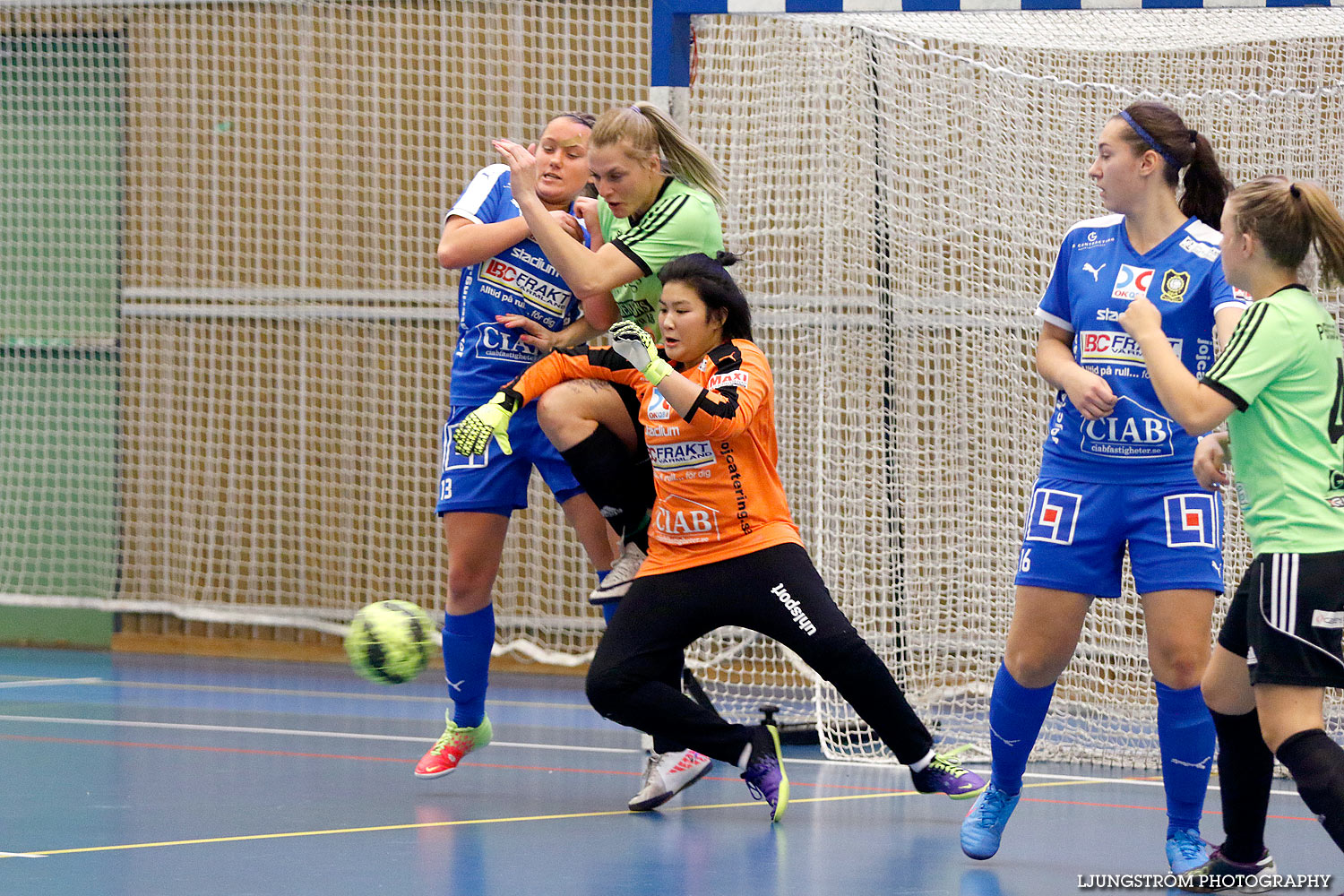 Skövde Futsalcup Damer A-FINAL QBIK-Hörnebo SK,dam,Arena Skövde,Skövde,Sverige,Skövde Futsalcup 2015,Futsal,2015,126155