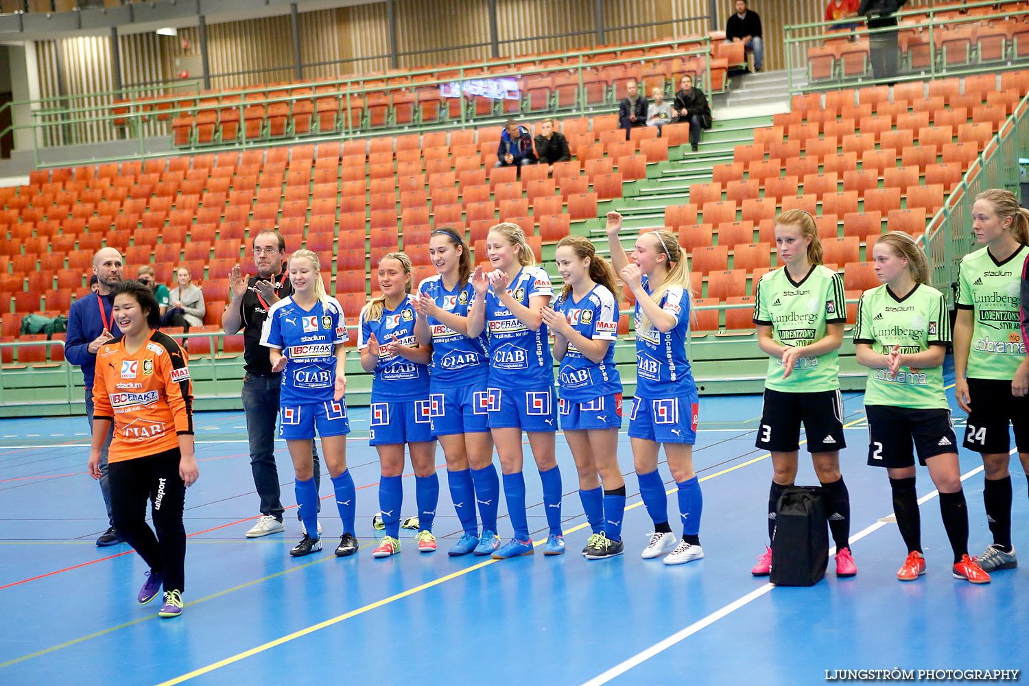 Skövde Futsalcup Damer A-FINAL QBIK-Hörnebo SK,dam,Arena Skövde,Skövde,Sverige,Skövde Futsalcup 2015,Futsal,2015,126271