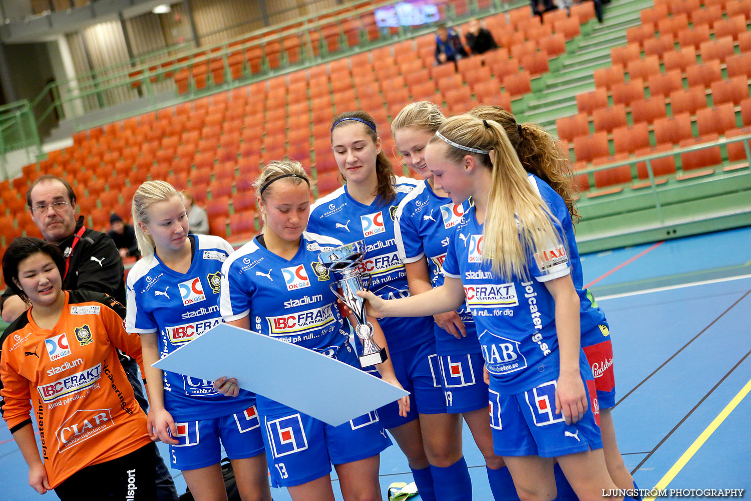 Skövde Futsalcup Damer A-FINAL QBIK-Hörnebo SK,dam,Arena Skövde,Skövde,Sverige,Skövde Futsalcup 2015,Futsal,2015,126280