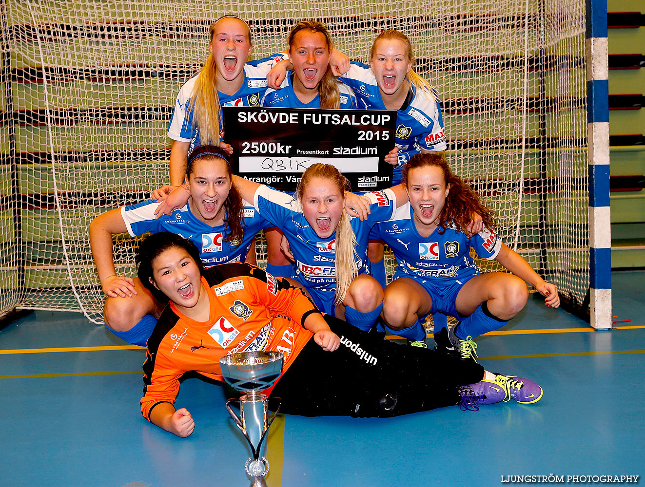 Skövde Futsalcup Damer A-FINAL QBIK-Hörnebo SK,dam,Arena Skövde,Skövde,Sverige,Skövde Futsalcup 2015,Futsal,2015,126281