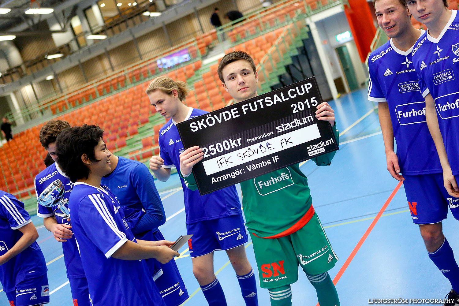 Skövde Futsalcup Herrjuniorer A-FINAL Köping FF 2-IFK Skövde FK,herr,Arena Skövde,Skövde,Sverige,Skövde Futsalcup 2015,Futsal,2015,126338