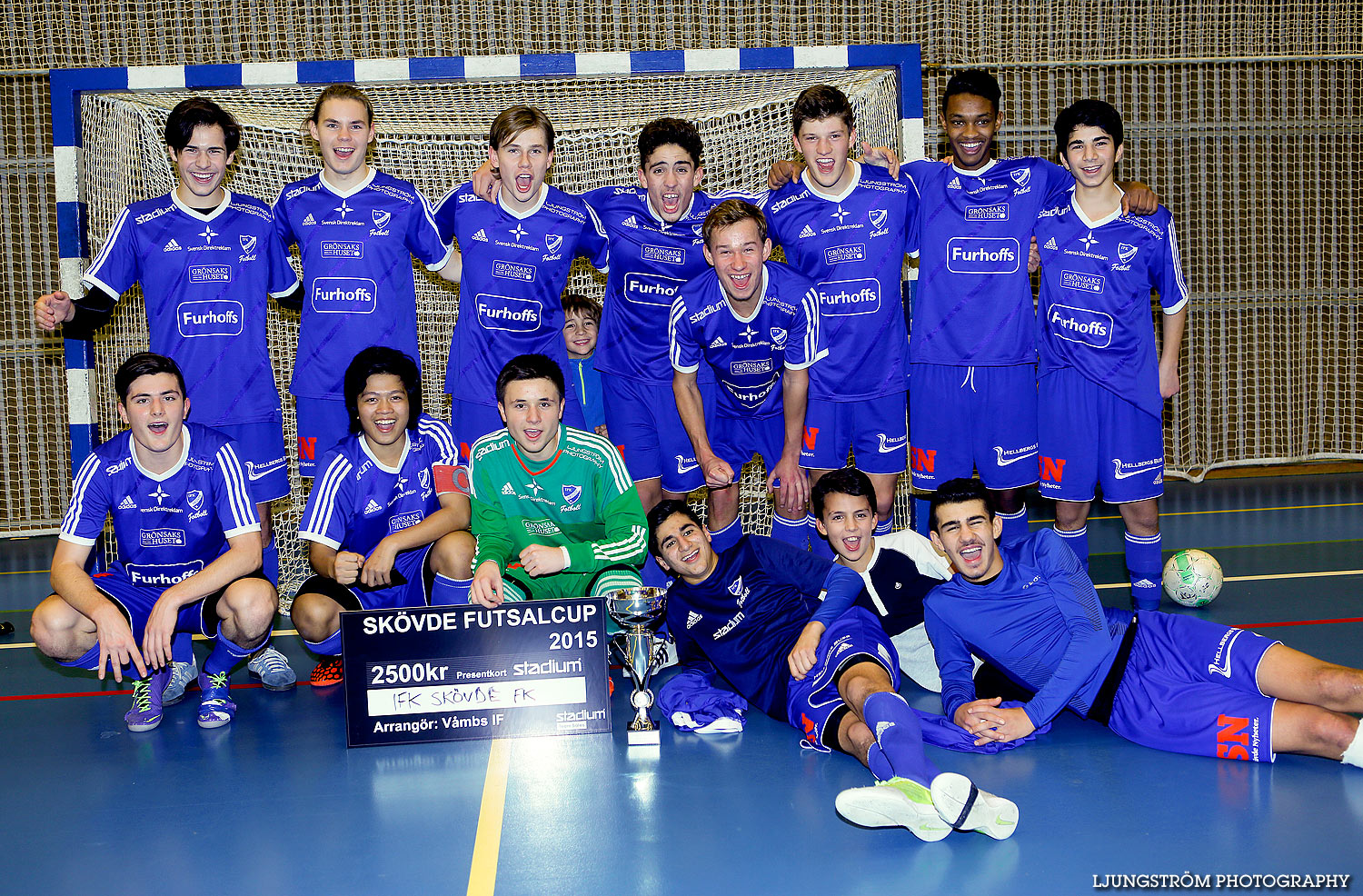 Skövde Futsalcup Herrjuniorer A-FINAL Köping FF 2-IFK Skövde FK,herr,Arena Skövde,Skövde,Sverige,Skövde Futsalcup 2015,Futsal,2015,126340