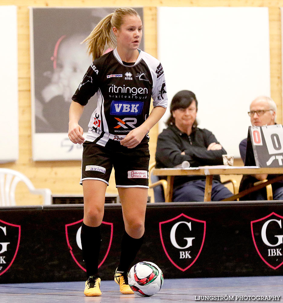 Futsal-DM Mariestads BoIS FF-Skövde KIK 0-1,dam,Åse-Vistehallen,Grästorp,Sverige,Futsal,,2015,127693