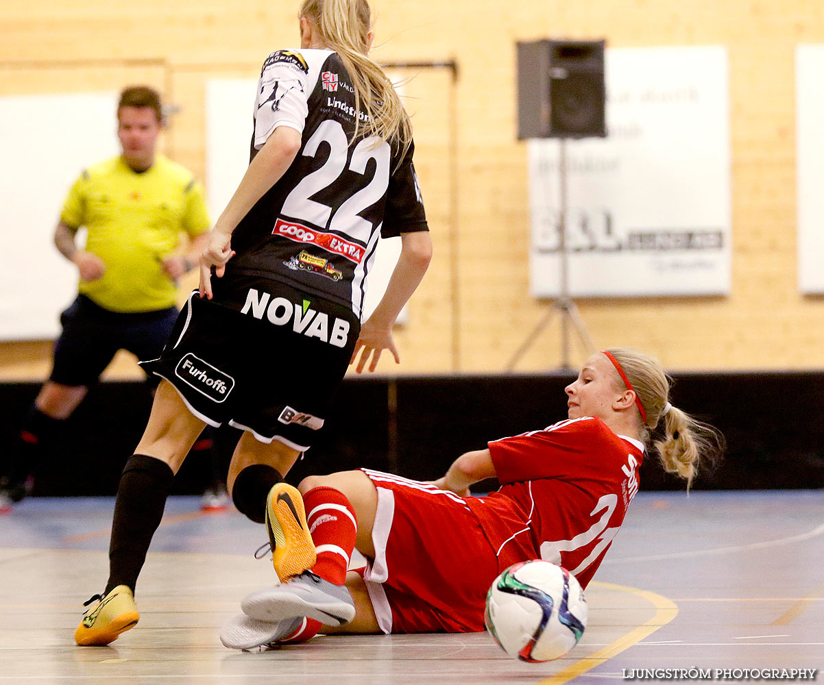 Futsal-DM Mariestads BoIS FF-Skövde KIK 0-1,dam,Åse-Vistehallen,Grästorp,Sverige,Futsal,,2015,127701