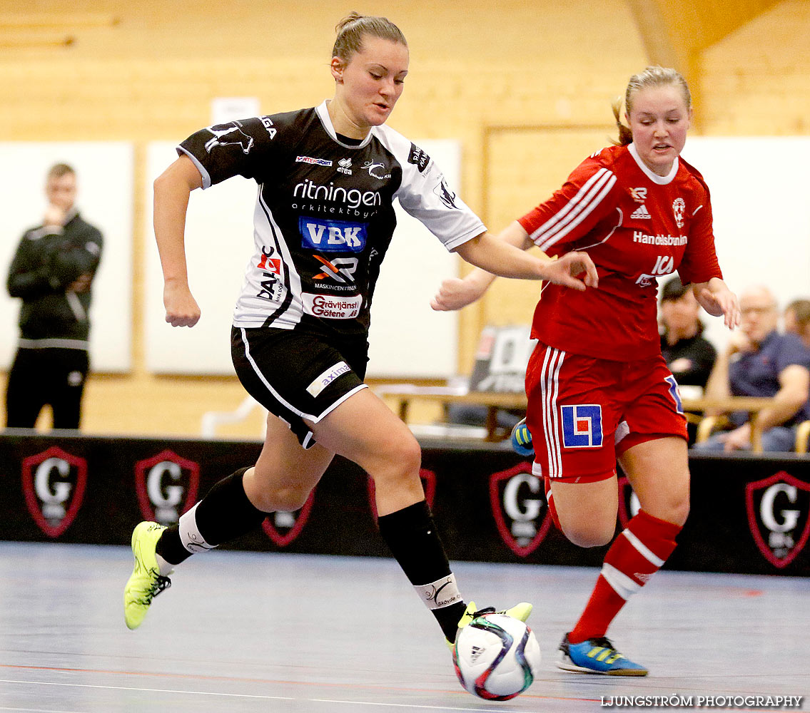 Futsal-DM Mariestads BoIS FF-Skövde KIK 0-1,dam,Åse-Vistehallen,Grästorp,Sverige,Futsal,,2015,127725