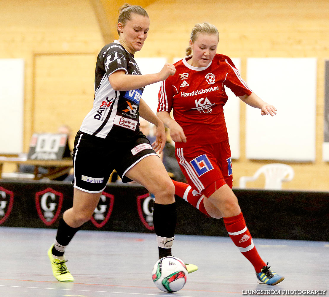 Futsal-DM Mariestads BoIS FF-Skövde KIK 0-1,dam,Åse-Vistehallen,Grästorp,Sverige,Futsal,,2015,127726