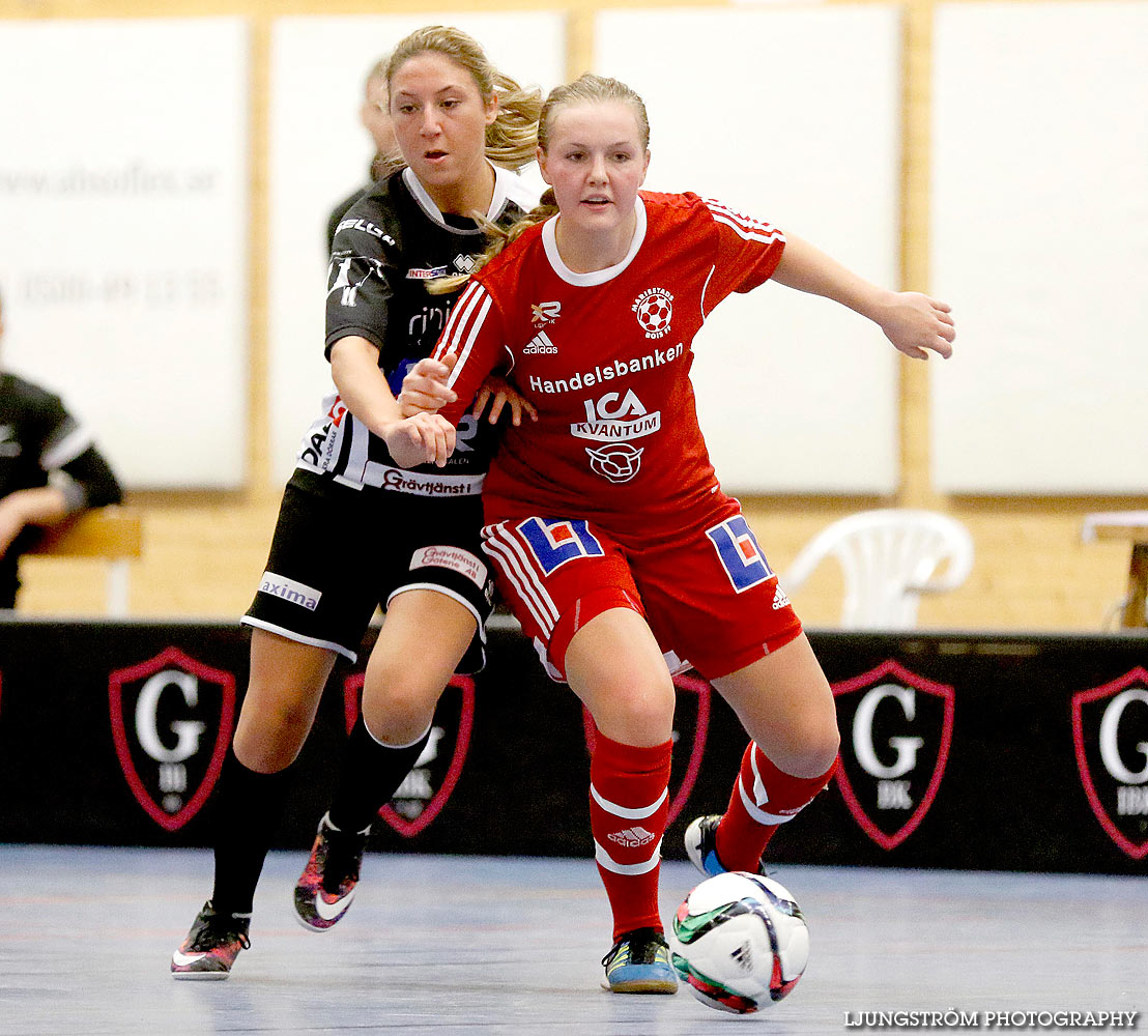 Futsal-DM Mariestads BoIS FF-Skövde KIK 0-1,dam,Åse-Vistehallen,Grästorp,Sverige,Futsal,,2015,127741