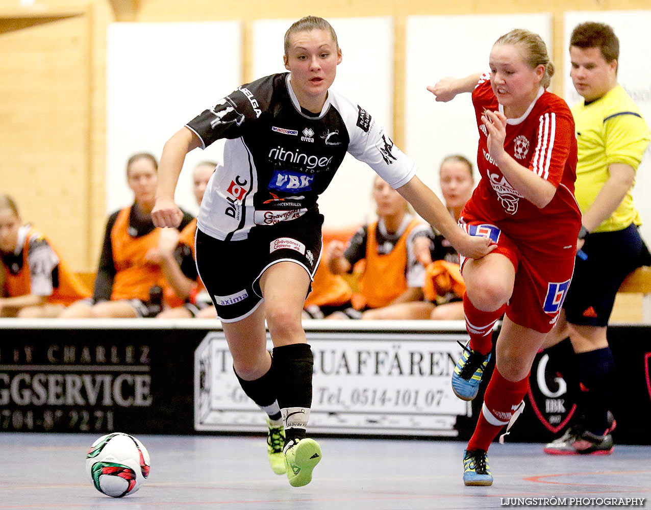 Futsal-DM Mariestads BoIS FF-Skövde KIK 0-1,dam,Åse-Vistehallen,Grästorp,Sverige,Futsal,,2015,127751