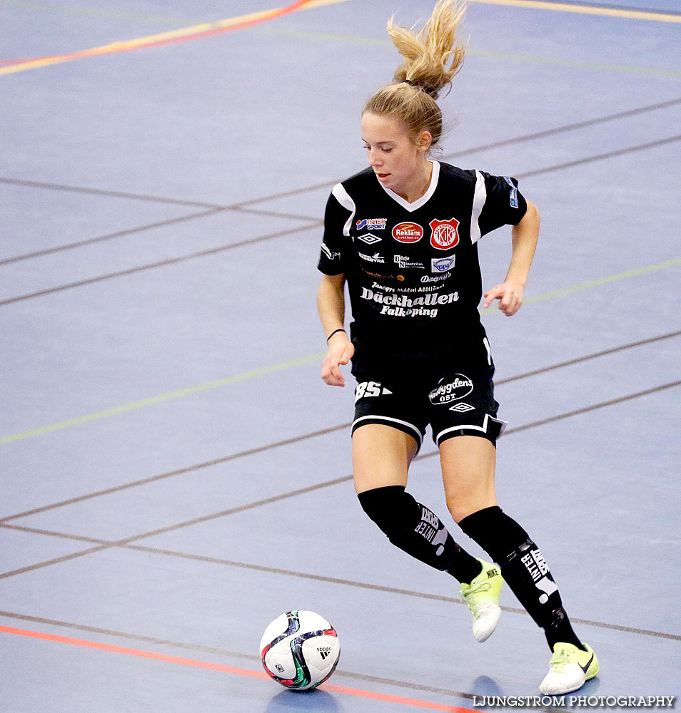 Futsal-DM Holmalunds IF-Falköpings KIK 2-2,dam,Åse-Vistehallen,Grästorp,Sverige,Futsal,,2015,127790
