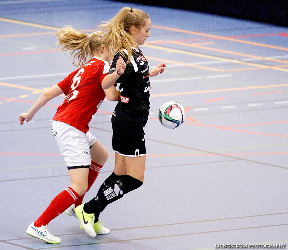 Futsal-DM Holmalunds IF-Falköpings KIK 2-2,dam,Åse-Vistehallen,Grästorp,Sverige,Futsal,,2015,127799