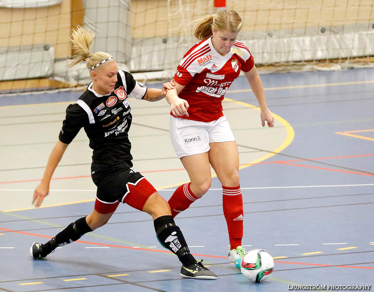 Futsal-DM Holmalunds IF-Falköpings KIK 2-2,dam,Åse-Vistehallen,Grästorp,Sverige,Futsal,,2015,127802