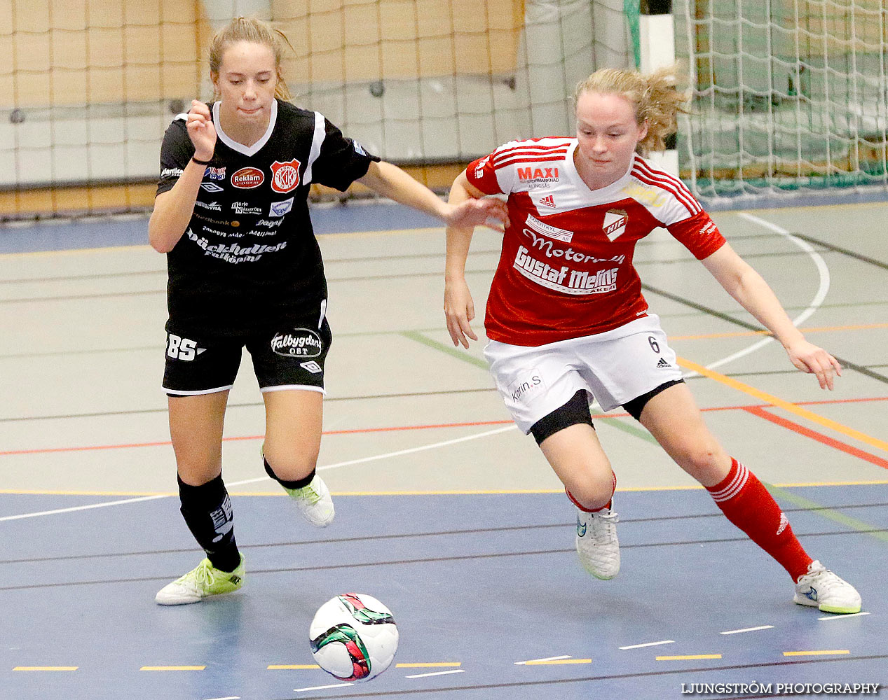 Futsal-DM Holmalunds IF-Falköpings KIK 2-2,dam,Åse-Vistehallen,Grästorp,Sverige,Futsal,,2015,127806