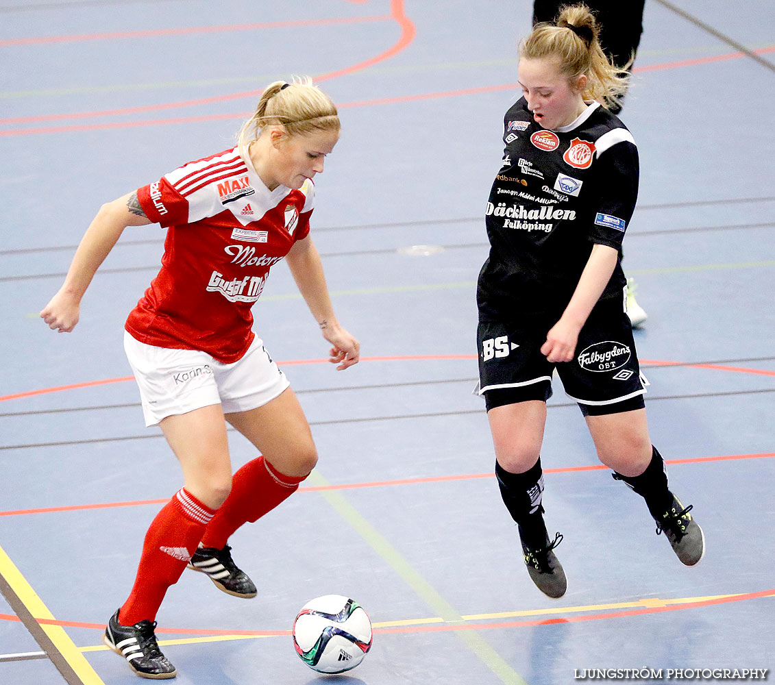 Futsal-DM Holmalunds IF-Falköpings KIK 2-2,dam,Åse-Vistehallen,Grästorp,Sverige,Futsal,,2015,127808
