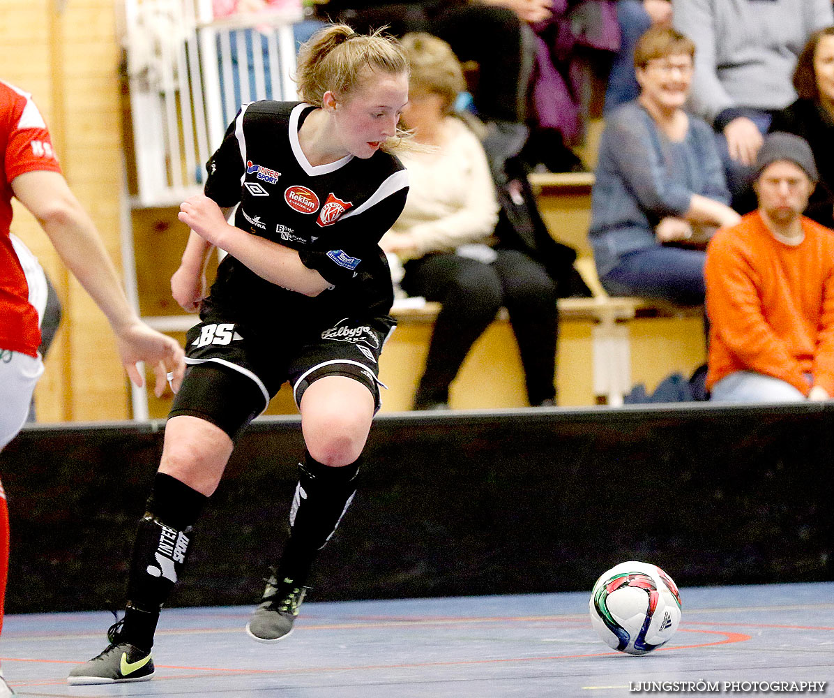 Futsal-DM Holmalunds IF-Falköpings KIK 2-2,dam,Åse-Vistehallen,Grästorp,Sverige,Futsal,,2015,127816