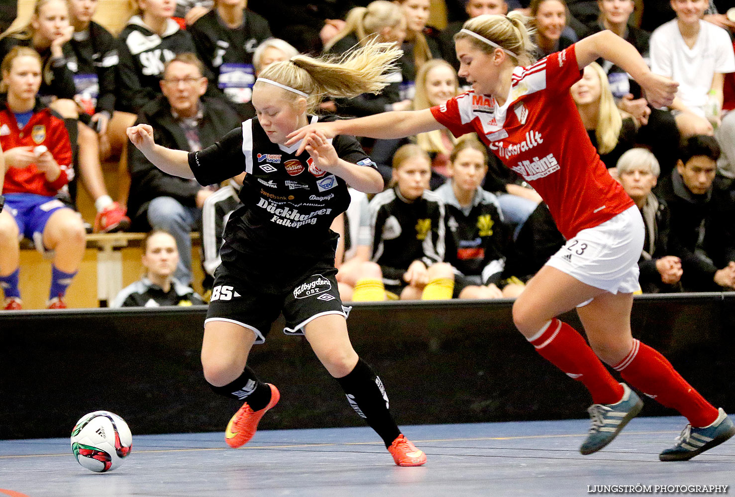 Futsal-DM Holmalunds IF-Falköpings KIK 2-2,dam,Åse-Vistehallen,Grästorp,Sverige,Futsal,,2015,127829