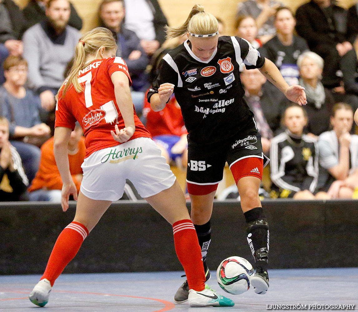 Futsal-DM Holmalunds IF-Falköpings KIK 2-2,dam,Åse-Vistehallen,Grästorp,Sverige,Futsal,,2015,127832