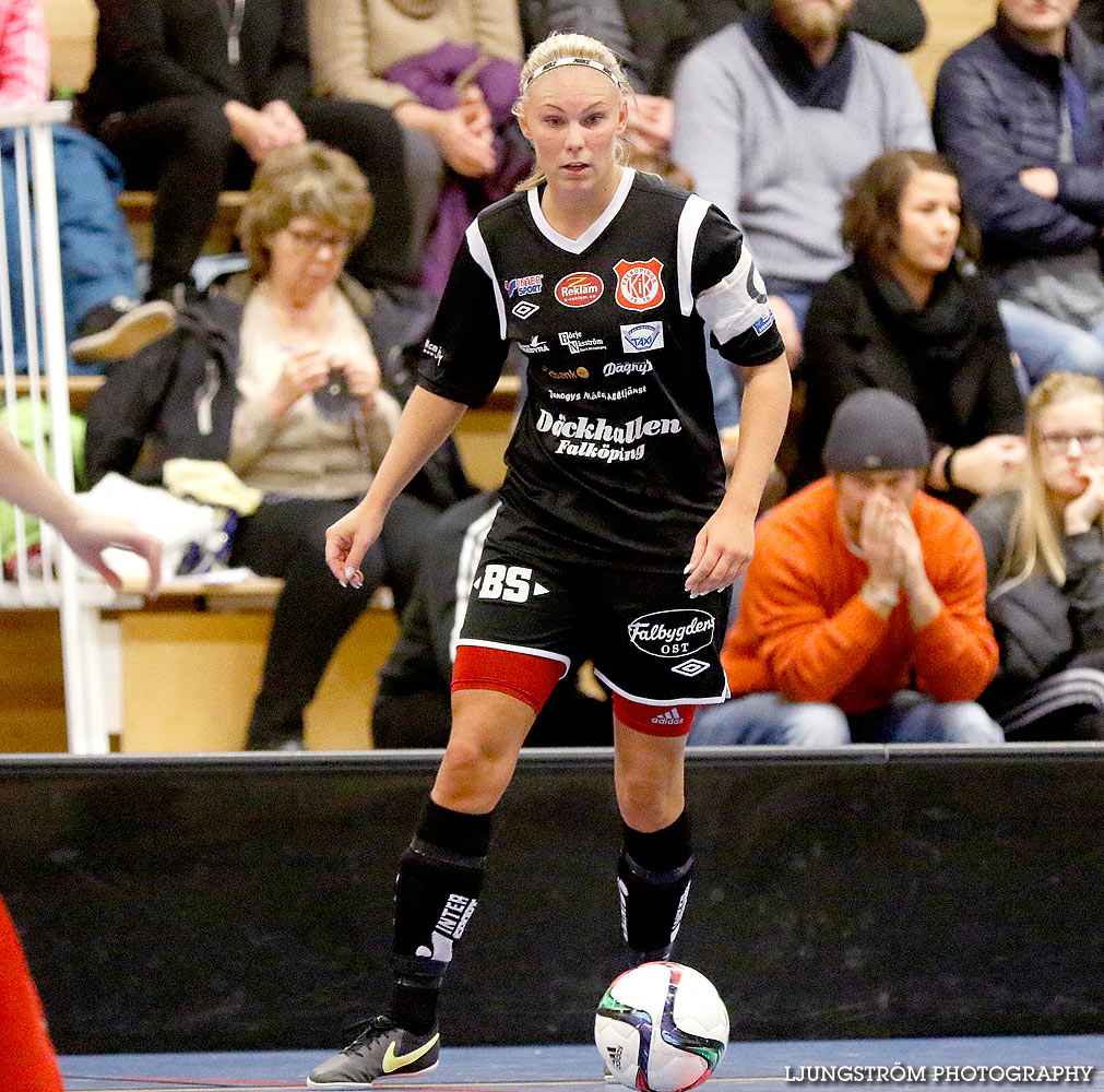 Futsal-DM Holmalunds IF-Falköpings KIK 2-2,dam,Åse-Vistehallen,Grästorp,Sverige,Futsal,,2015,127833