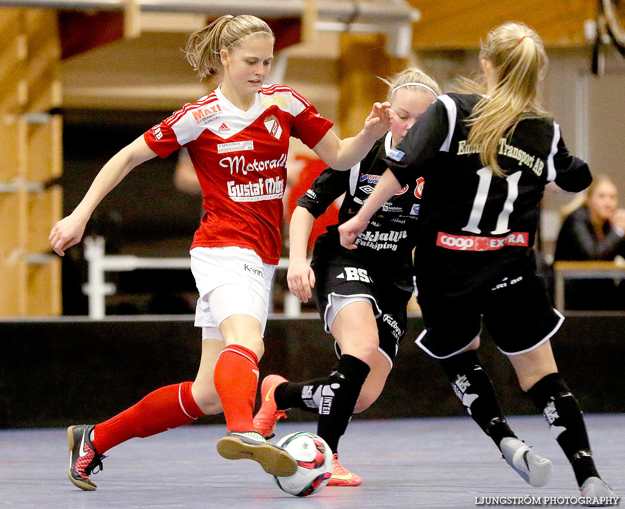 Futsal-DM Holmalunds IF-Falköpings KIK 2-2,dam,Åse-Vistehallen,Grästorp,Sverige,Futsal,,2015,127842