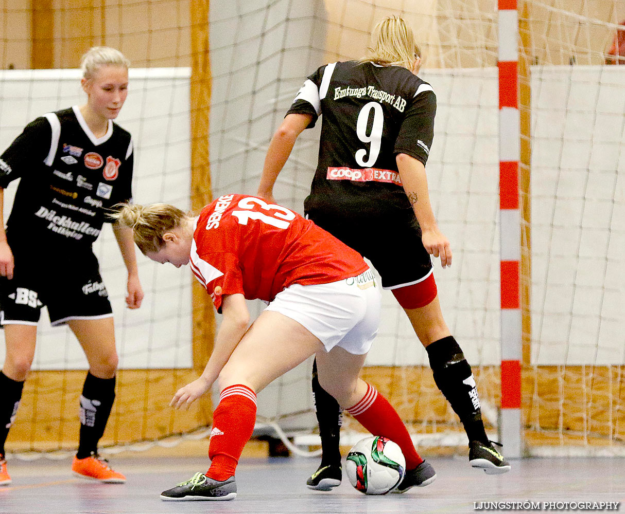 Futsal-DM Holmalunds IF-Falköpings KIK 2-2,dam,Åse-Vistehallen,Grästorp,Sverige,Futsal,,2015,127844