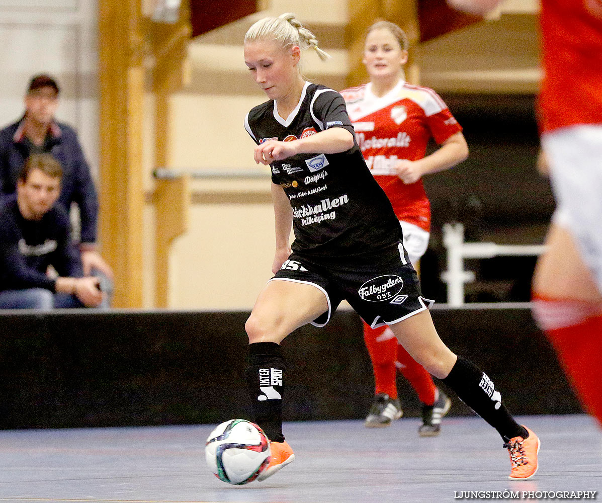 Futsal-DM Holmalunds IF-Falköpings KIK 2-2,dam,Åse-Vistehallen,Grästorp,Sverige,Futsal,,2015,127847
