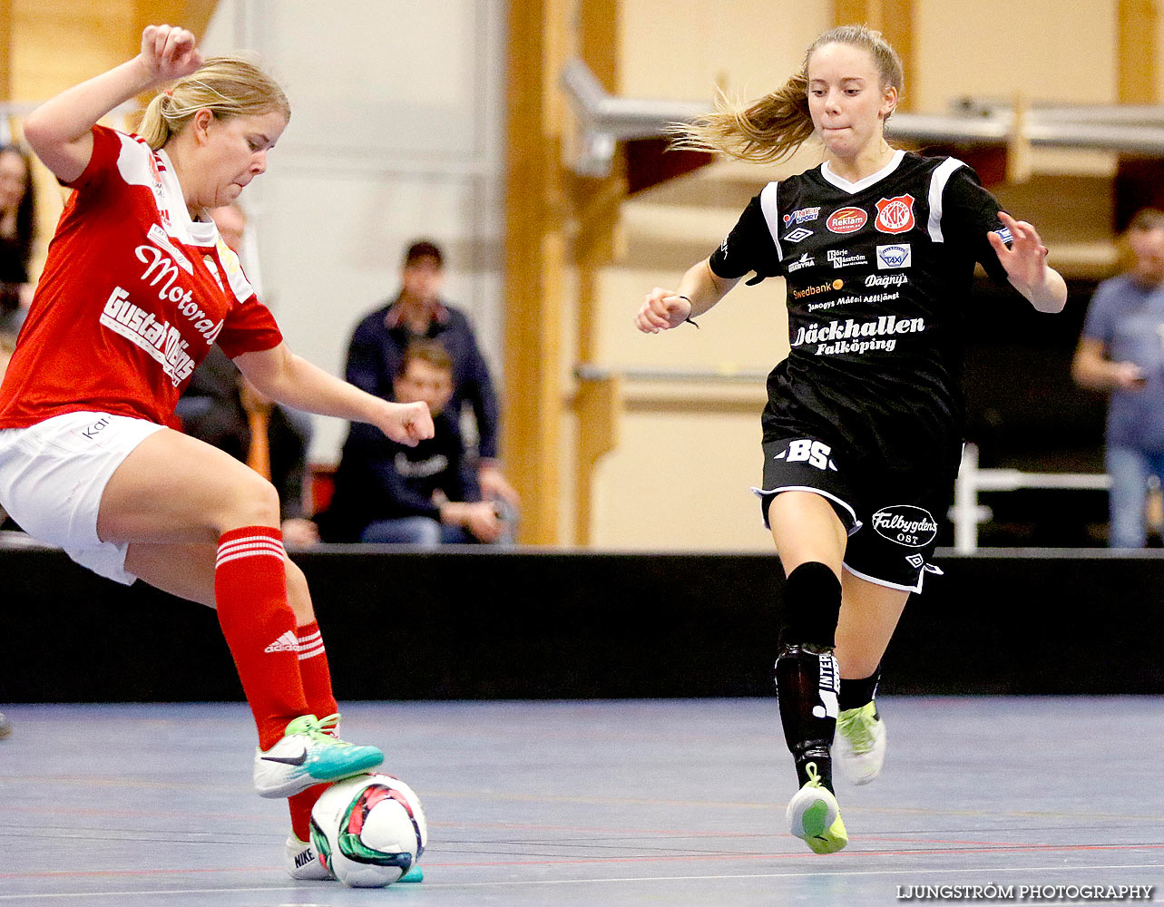 Futsal-DM Holmalunds IF-Falköpings KIK 2-2,dam,Åse-Vistehallen,Grästorp,Sverige,Futsal,,2015,127848