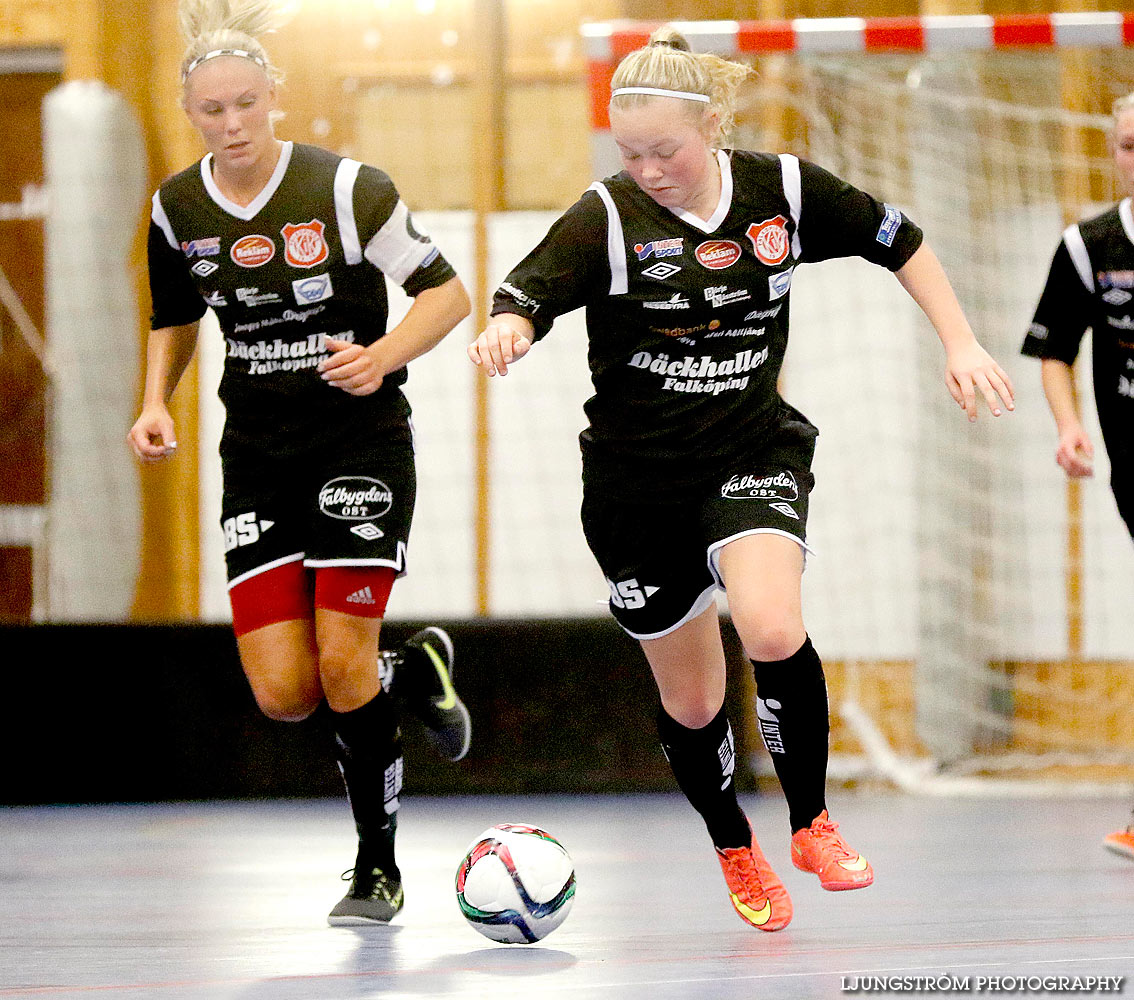 Futsal-DM Holmalunds IF-Falköpings KIK 2-2,dam,Åse-Vistehallen,Grästorp,Sverige,Futsal,,2015,127849
