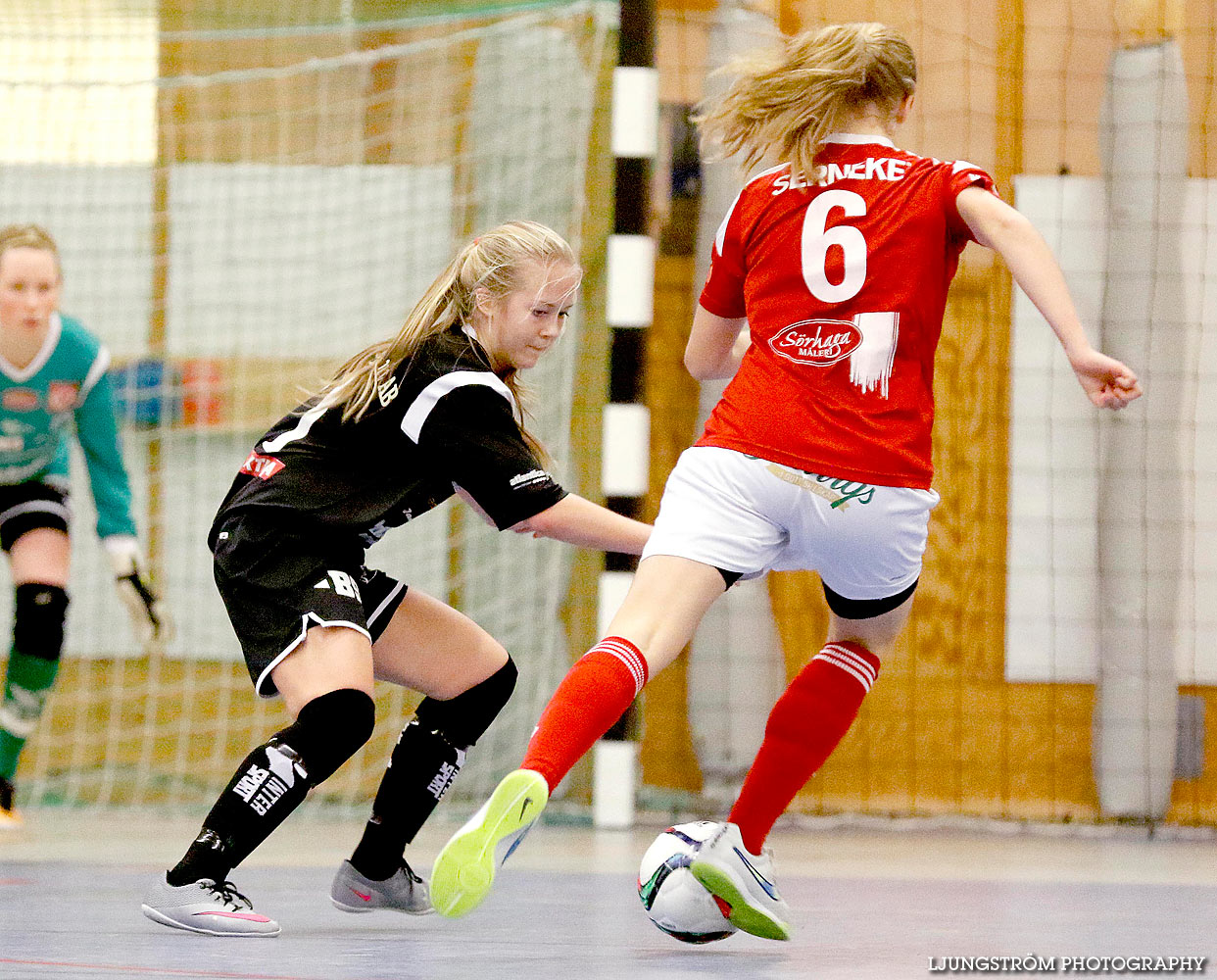 Futsal-DM Holmalunds IF-Falköpings KIK 2-2,dam,Åse-Vistehallen,Grästorp,Sverige,Futsal,,2015,127852