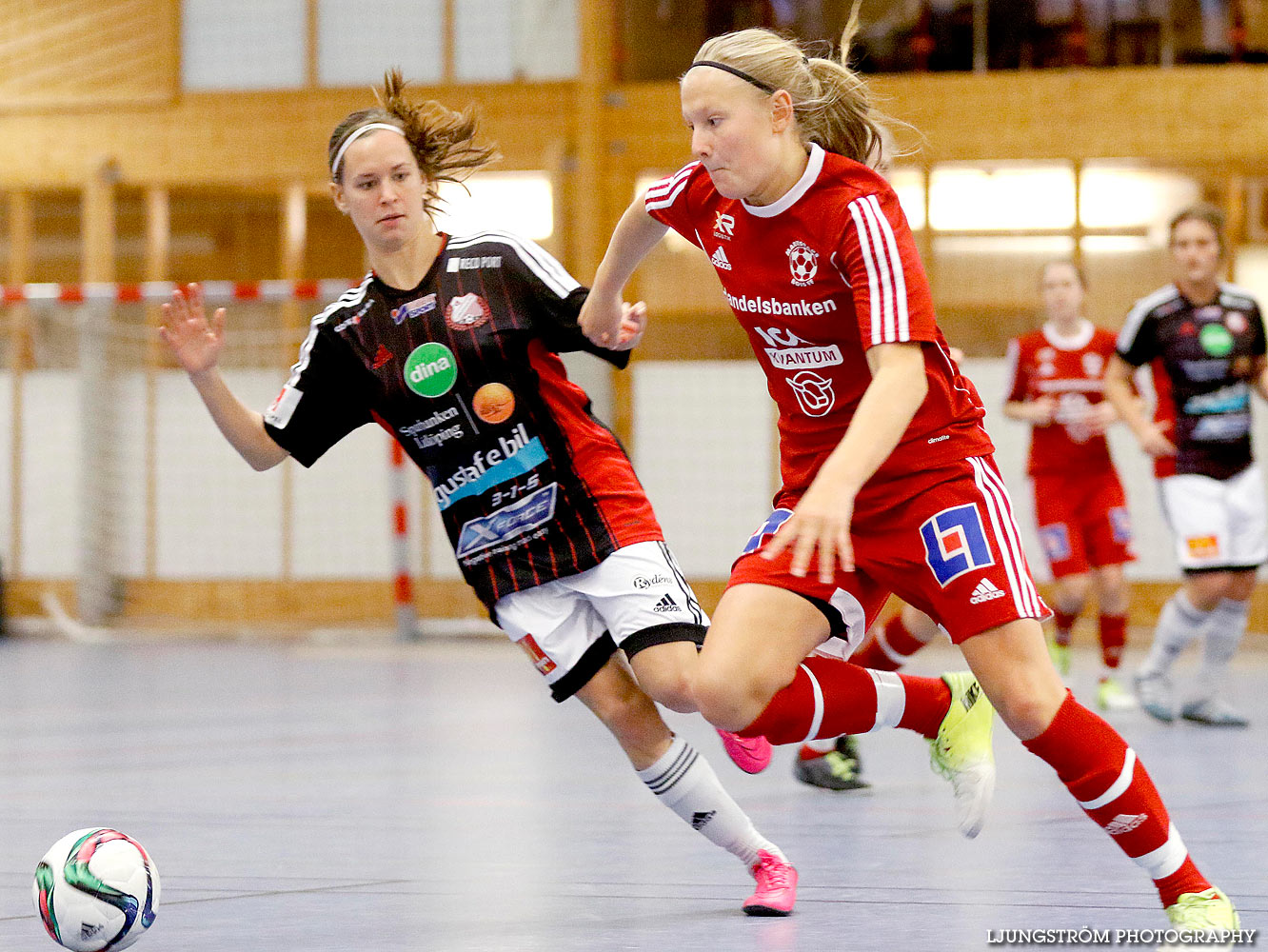 Futsal-DM Lidköpings FK-Mariestads BoIS FF 1-1,dam,Åse-Vistehallen,Grästorp,Sverige,Futsal,,2015,127854