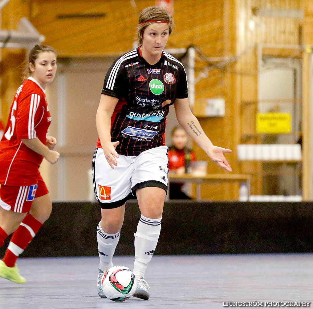 Futsal-DM Lidköpings FK-Mariestads BoIS FF 1-1,dam,Åse-Vistehallen,Grästorp,Sverige,Futsal,,2015,127857