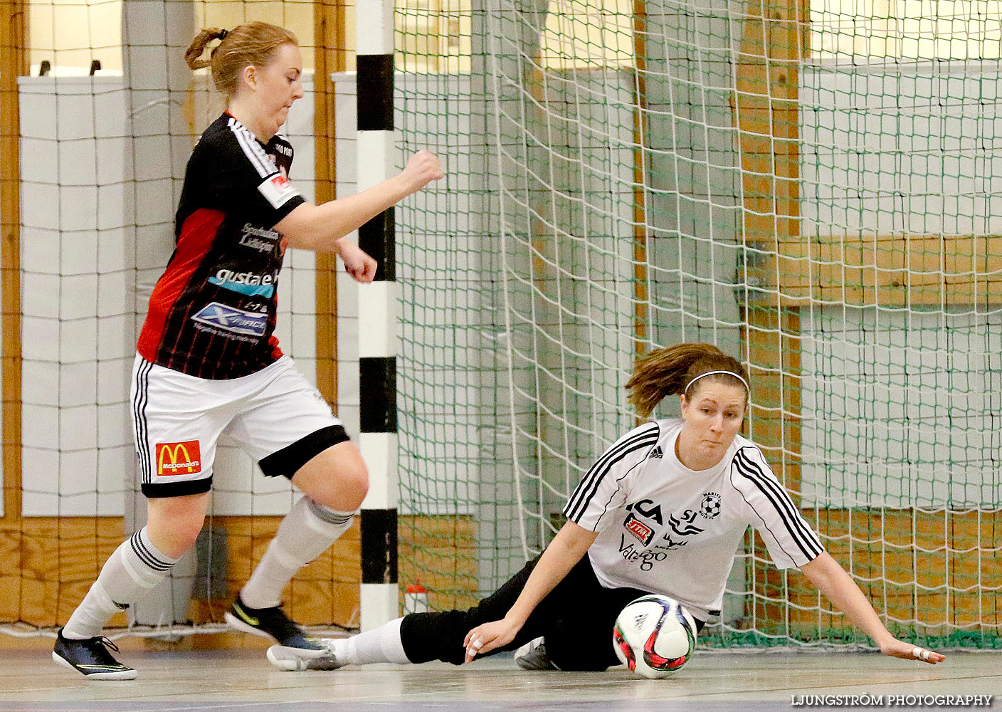 Futsal-DM Lidköpings FK-Mariestads BoIS FF 1-1,dam,Åse-Vistehallen,Grästorp,Sverige,Futsal,,2015,127859