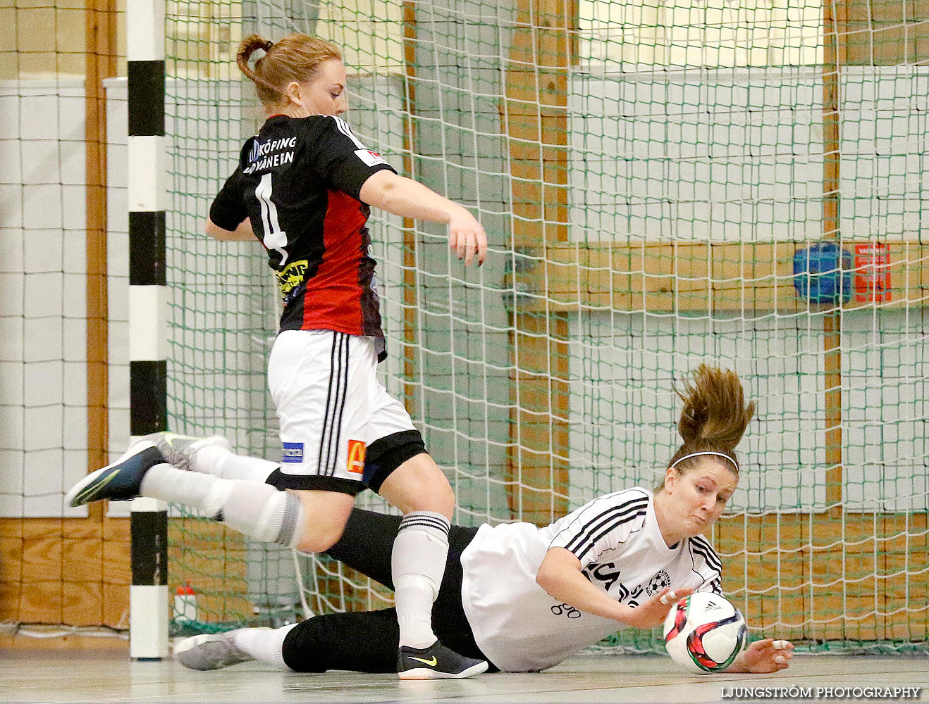 Futsal-DM Lidköpings FK-Mariestads BoIS FF 1-1,dam,Åse-Vistehallen,Grästorp,Sverige,Futsal,,2015,127860