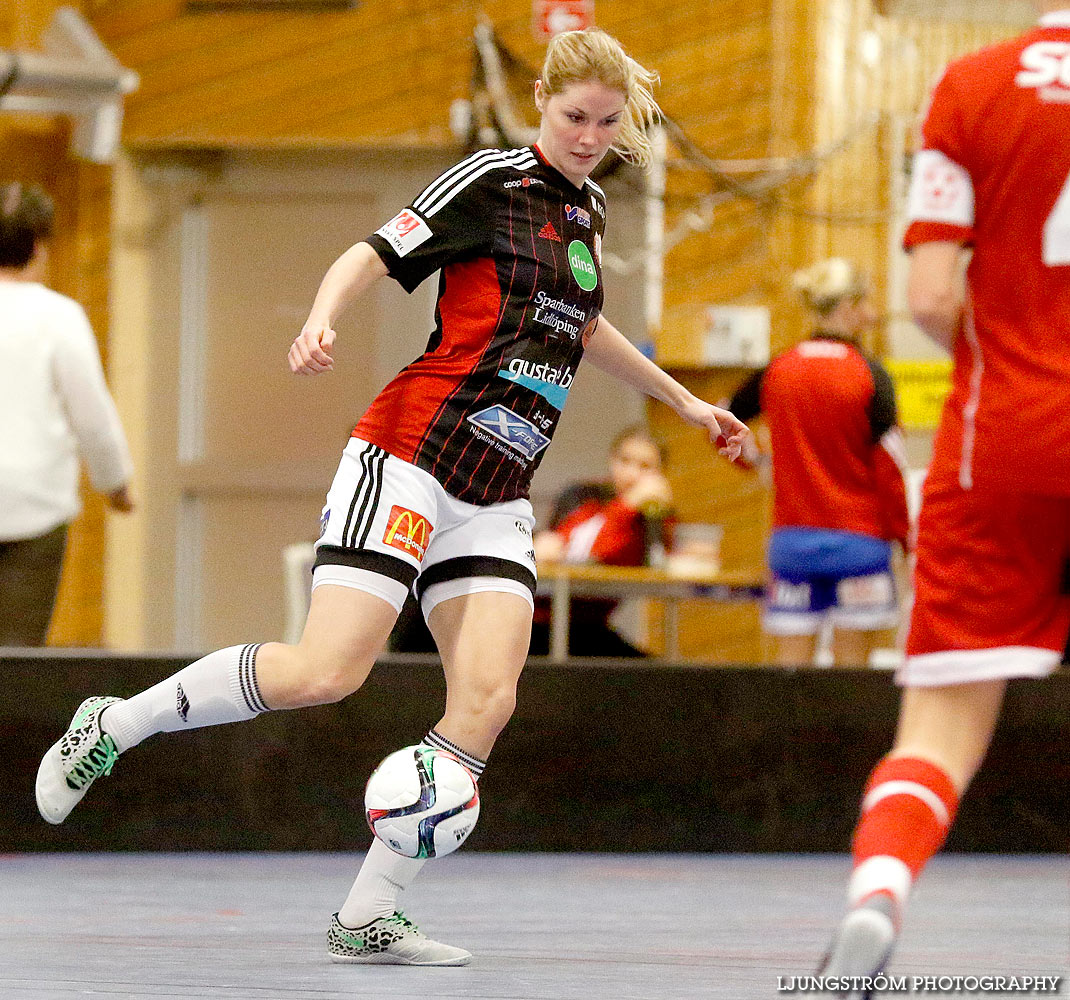 Futsal-DM Lidköpings FK-Mariestads BoIS FF 1-1,dam,Åse-Vistehallen,Grästorp,Sverige,Futsal,,2015,127863