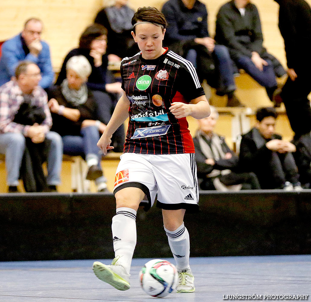Futsal-DM Lidköpings FK-Mariestads BoIS FF 1-1,dam,Åse-Vistehallen,Grästorp,Sverige,Futsal,,2015,127864