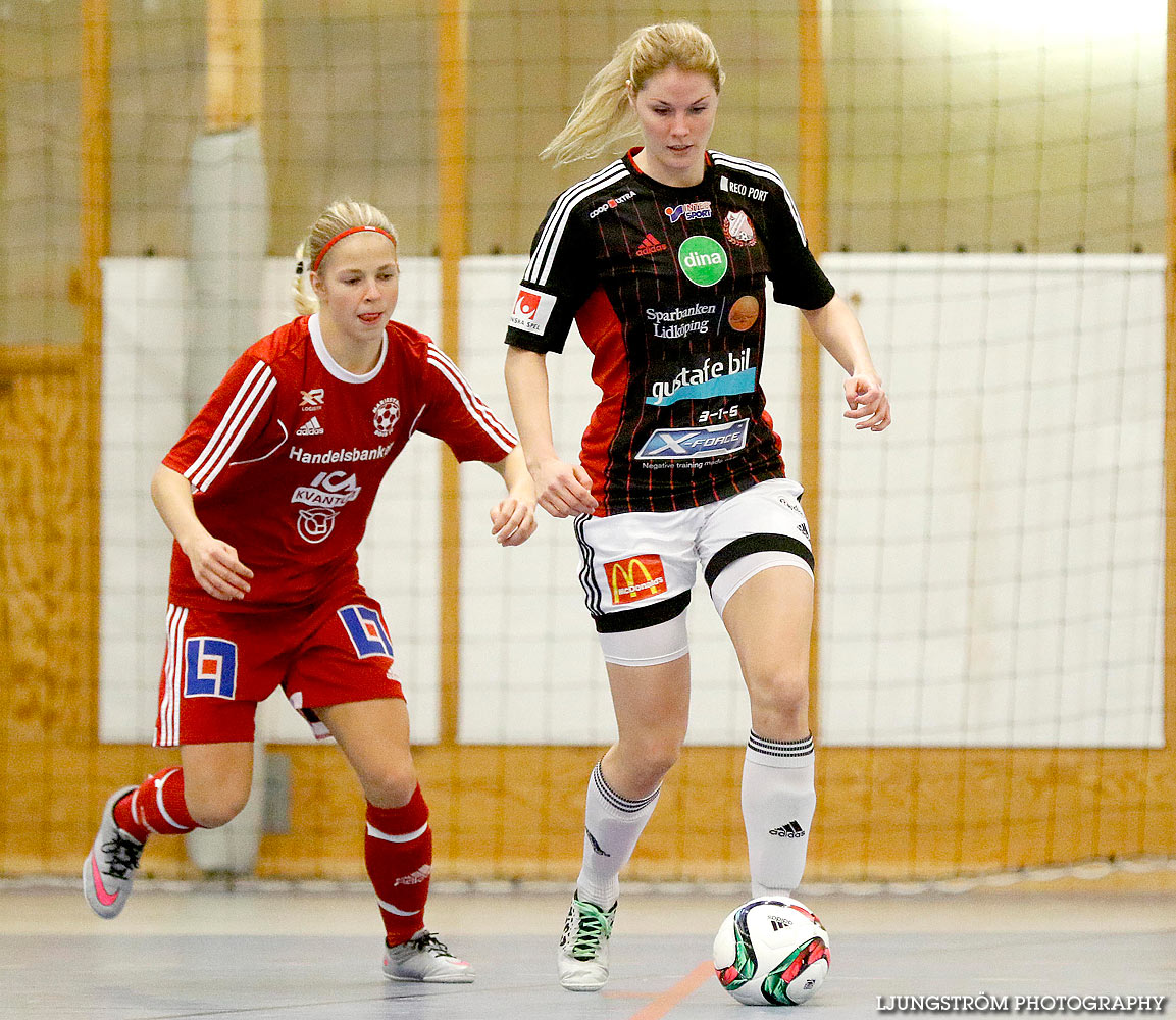 Futsal-DM Lidköpings FK-Mariestads BoIS FF 1-1,dam,Åse-Vistehallen,Grästorp,Sverige,Futsal,,2015,127865