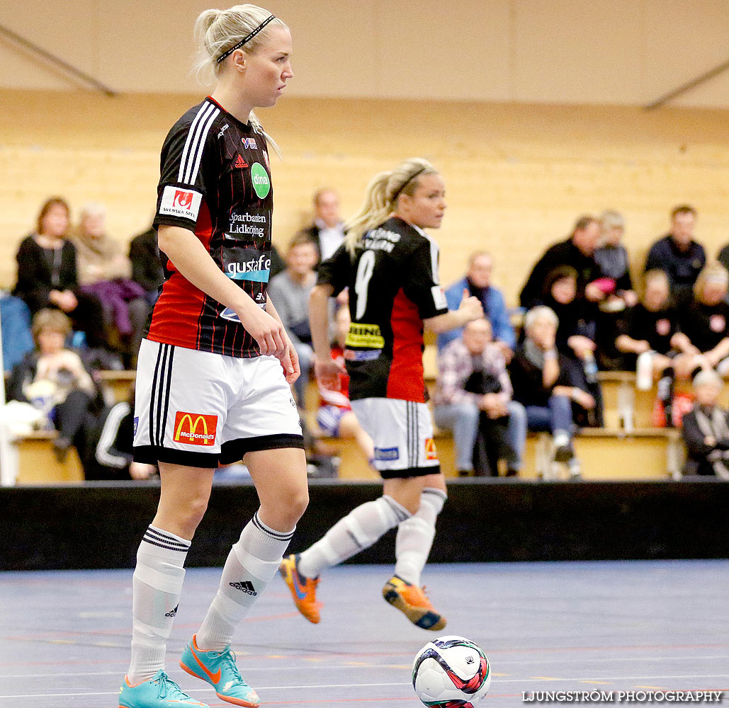Futsal-DM Lidköpings FK-Mariestads BoIS FF 1-1,dam,Åse-Vistehallen,Grästorp,Sverige,Futsal,,2015,127867