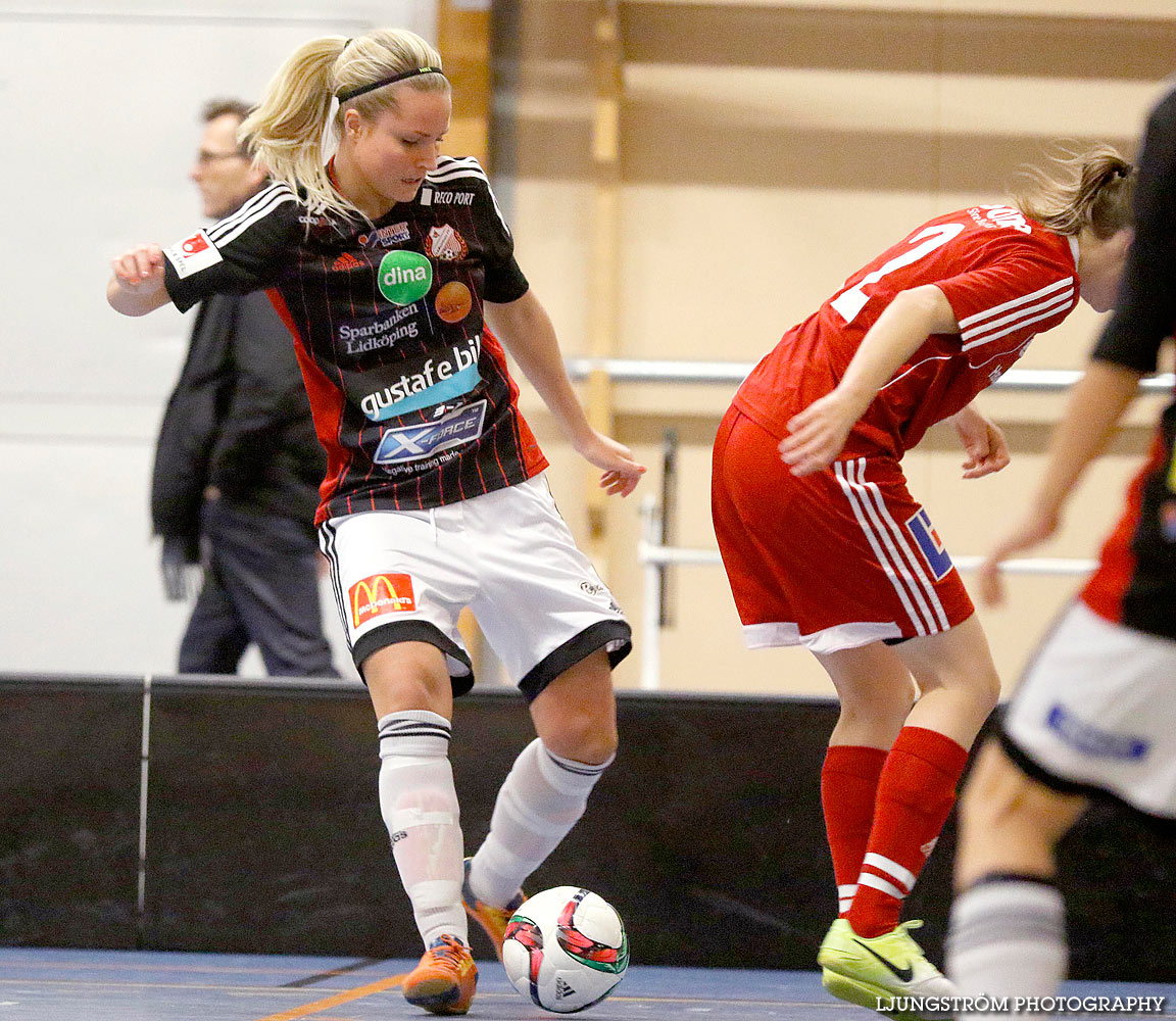 Futsal-DM Lidköpings FK-Mariestads BoIS FF 1-1,dam,Åse-Vistehallen,Grästorp,Sverige,Futsal,,2015,127869