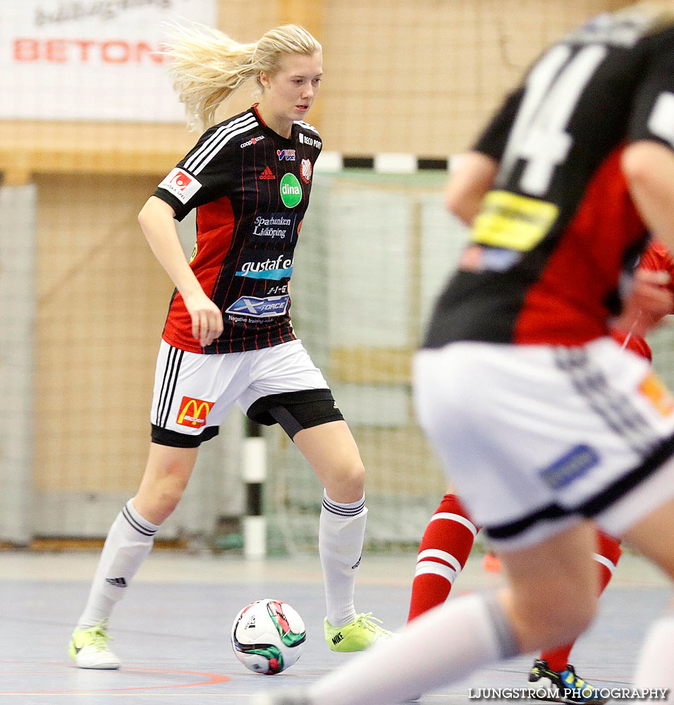 Futsal-DM Lidköpings FK-Mariestads BoIS FF 1-1,dam,Åse-Vistehallen,Grästorp,Sverige,Futsal,,2015,127870
