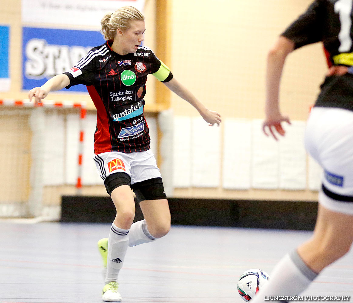 Futsal-DM Lidköpings FK-Mariestads BoIS FF 1-1,dam,Åse-Vistehallen,Grästorp,Sverige,Futsal,,2015,127871