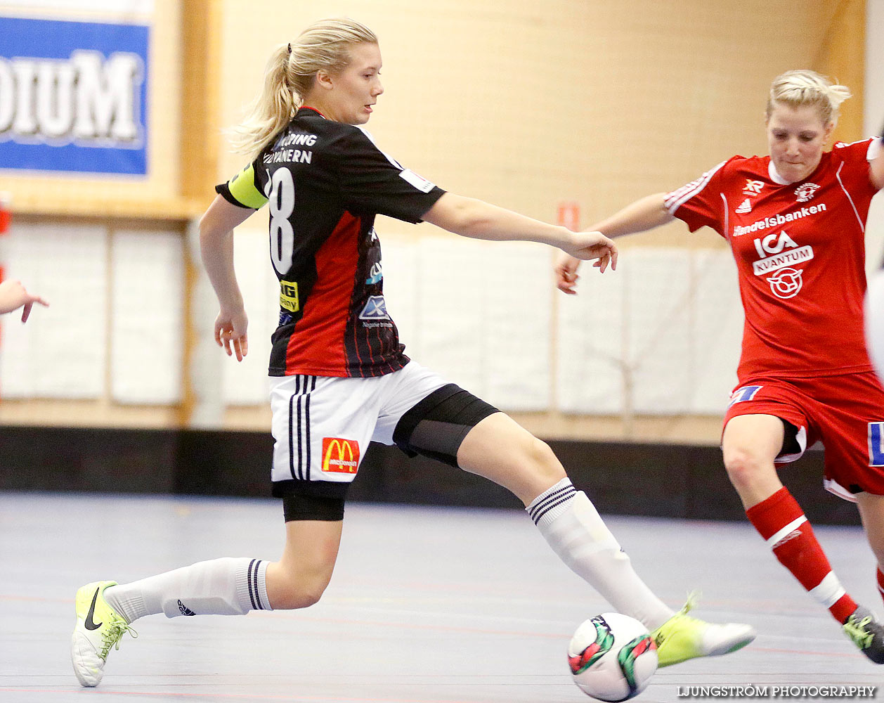 Futsal-DM Lidköpings FK-Mariestads BoIS FF 1-1,dam,Åse-Vistehallen,Grästorp,Sverige,Futsal,,2015,127872